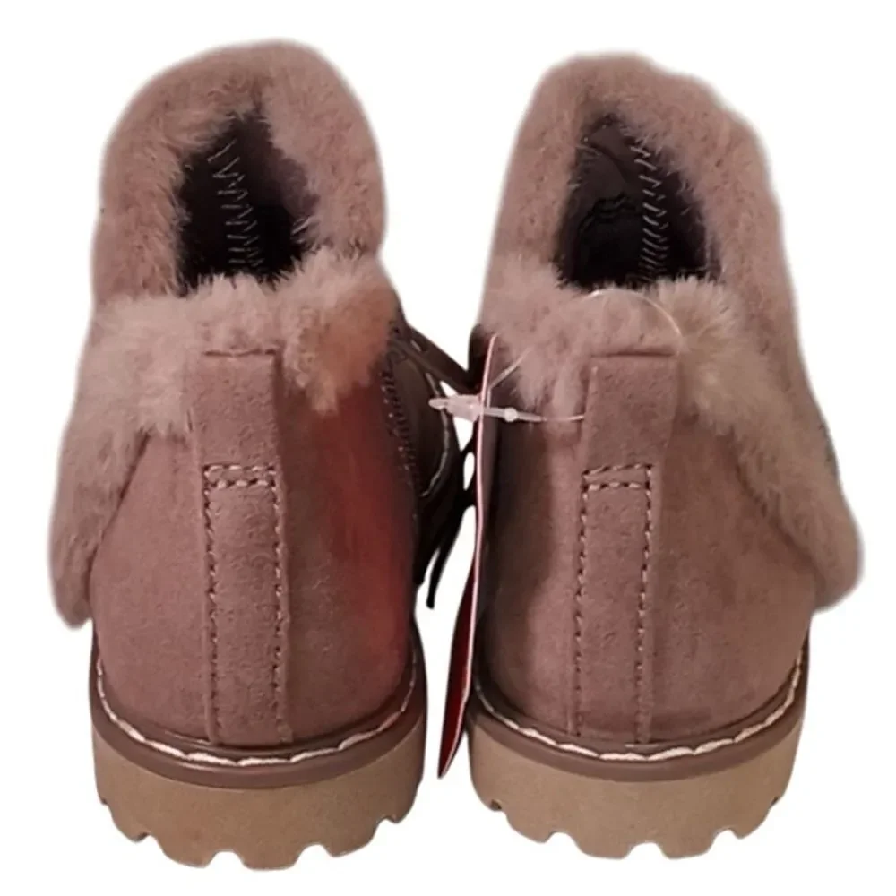 Toddler  Cozy Ankle Boots Shoes Size 9